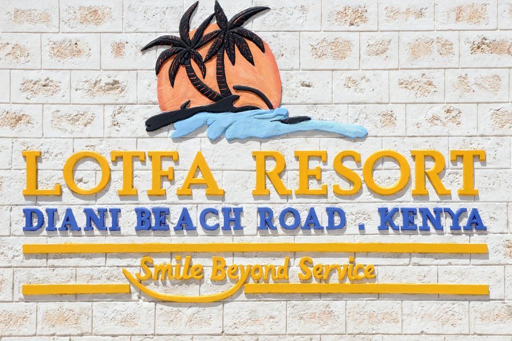 Lotfa Resort Diani شاطئ دياني المظهر الخارجي الصورة