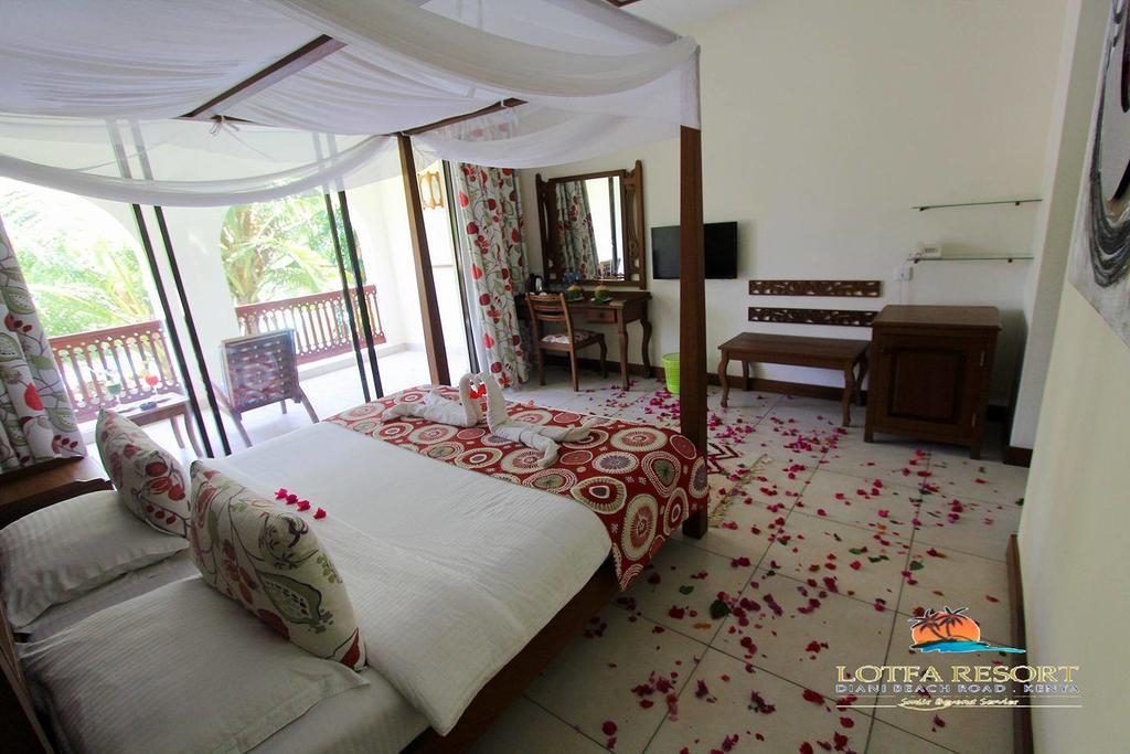 Lotfa Resort Diani شاطئ دياني المظهر الخارجي الصورة