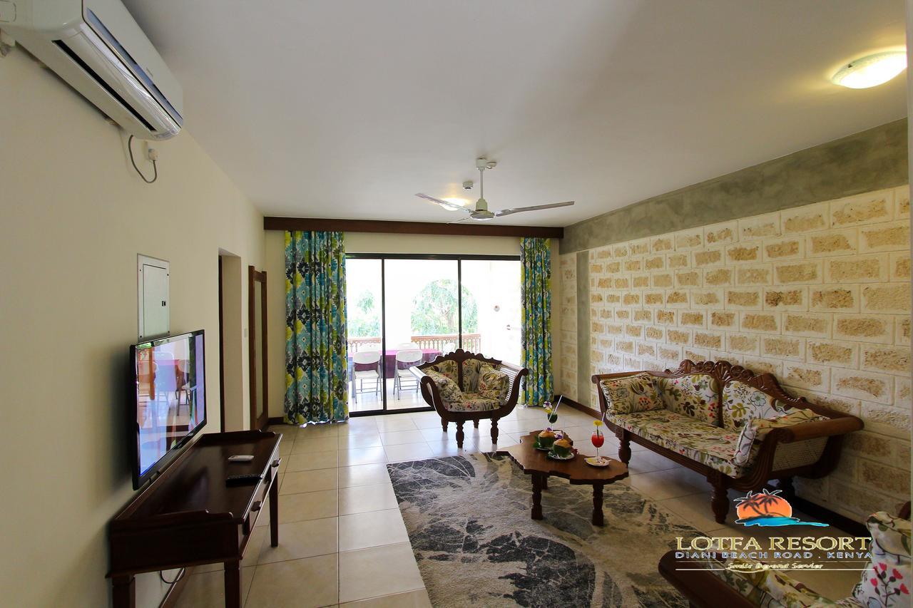 Lotfa Resort Diani شاطئ دياني المظهر الخارجي الصورة